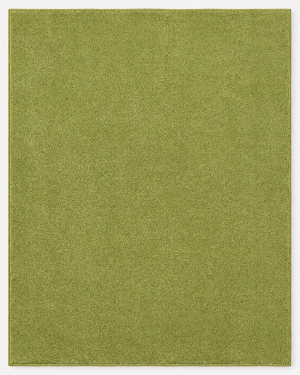 Tapis Uni Vert Olive - Olea