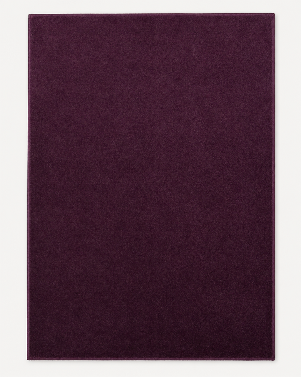 Tapis Uni Pourpre - Zayna
