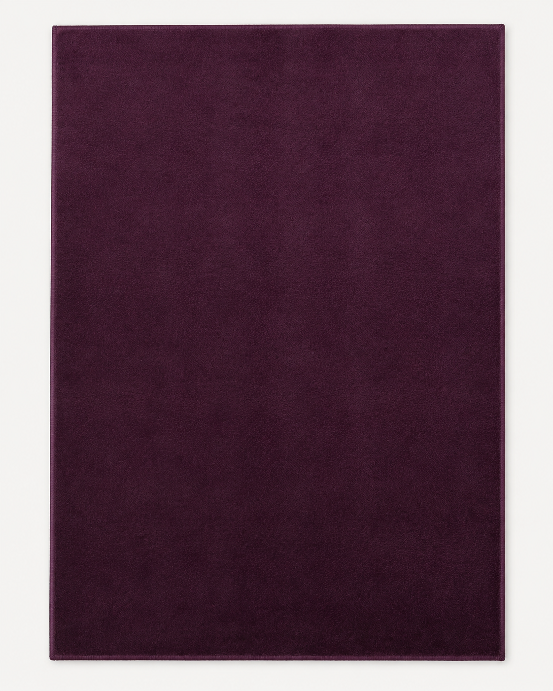 Tapis Uni Pourpre - Zayna