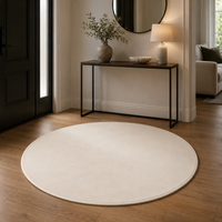 Tapis Uni Rond - Luma