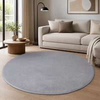Tapis Uni Rond - Luma