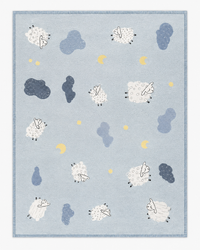 Tapis Enfant Bleu Ciel - Maloé