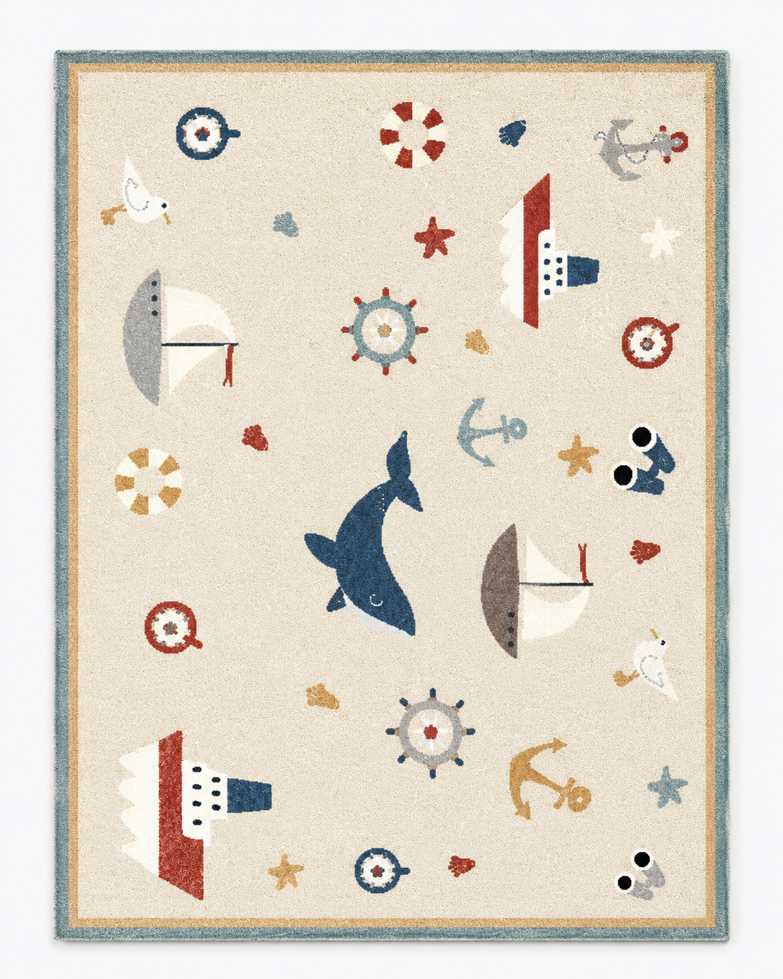 Tapis Enfant Crème - Basile