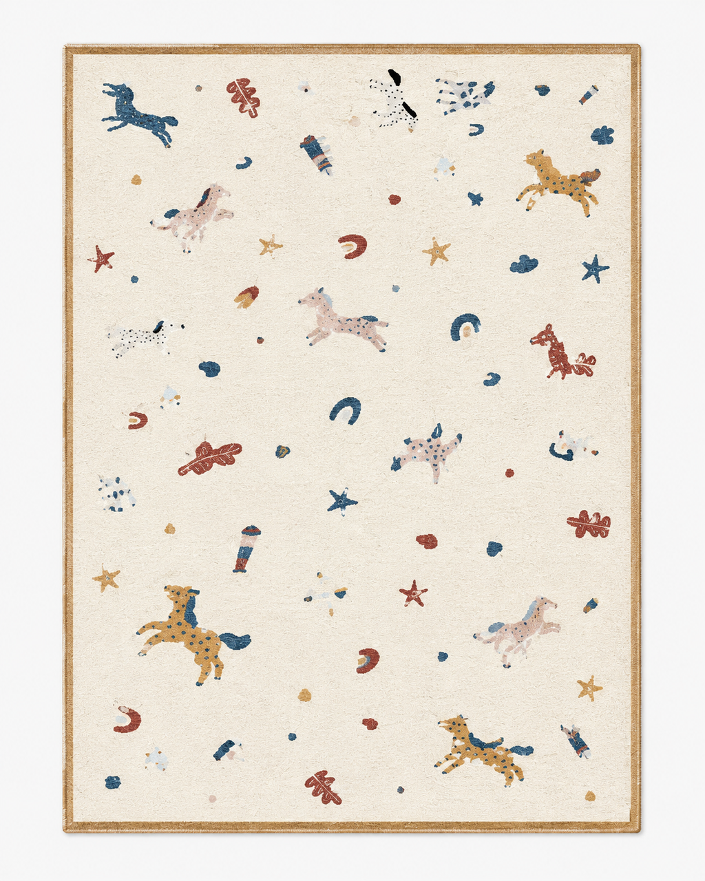 Tapis Enfant Crème - Teddy