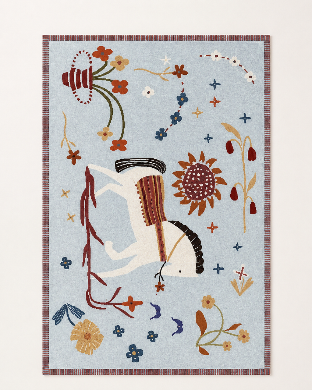 Tapis Enfant Bleu Ciel - Tilio