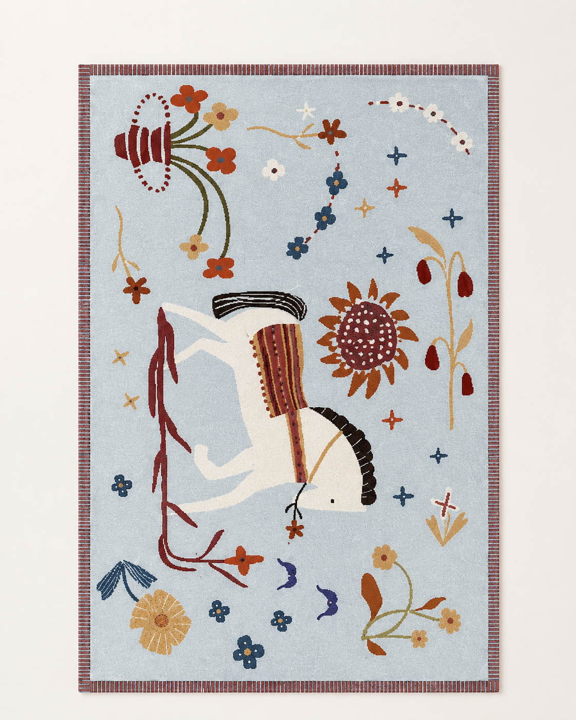 Tapis Enfant Bleu Ciel - Tilio