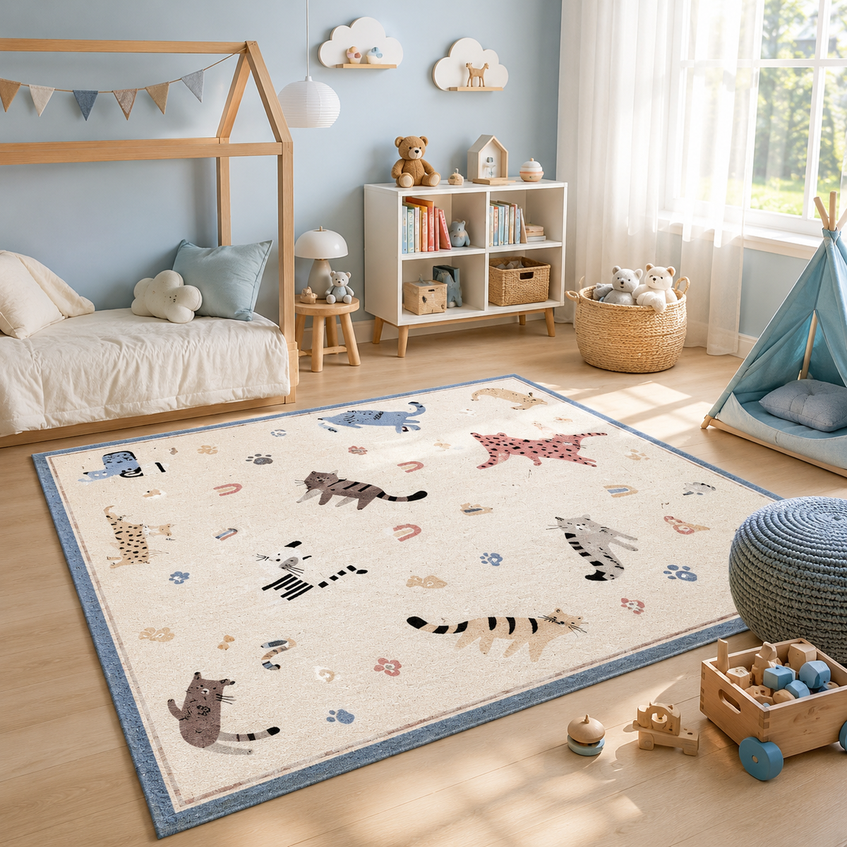 Tapis Enfant Crème - Sweetie