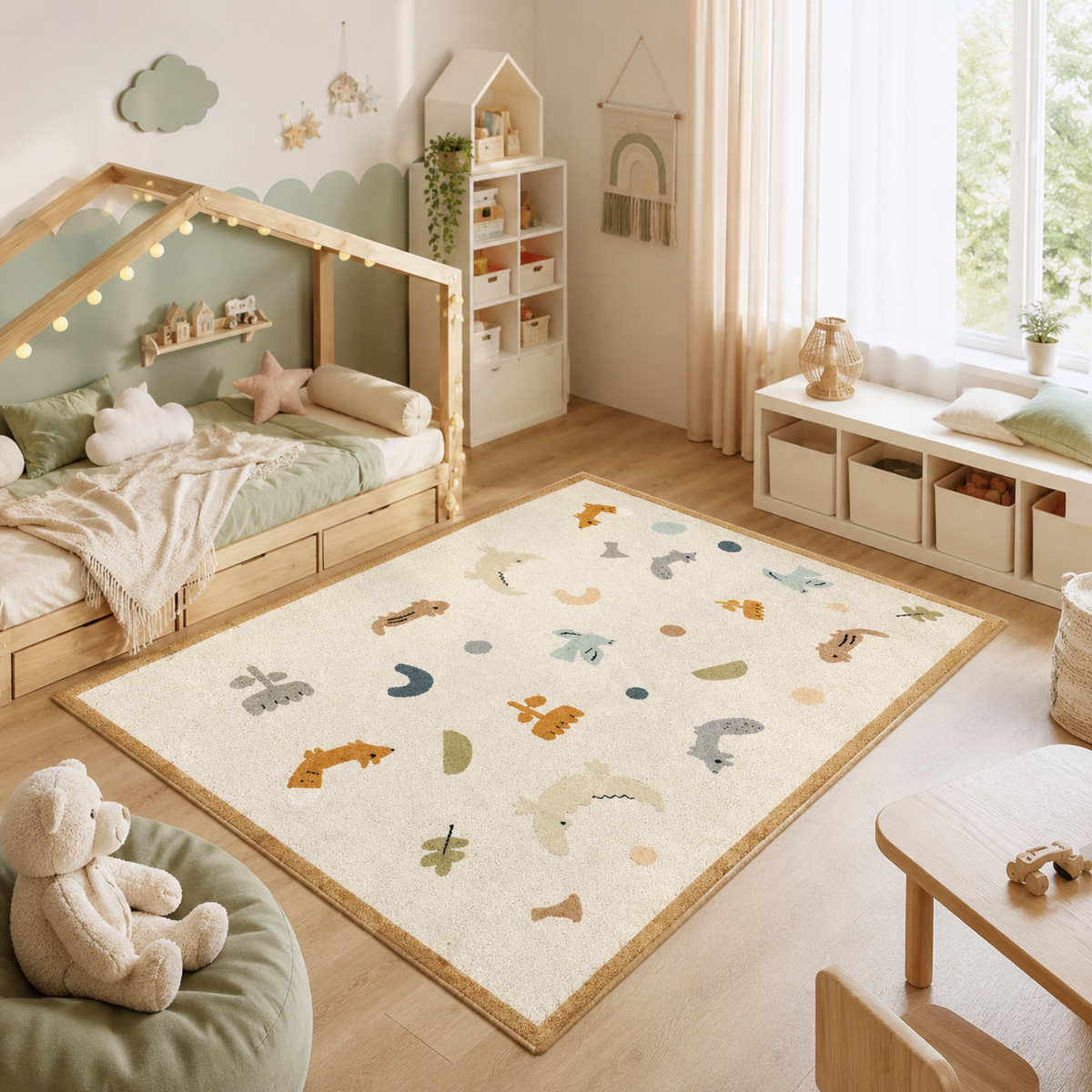 Tapis Enfant Crème - Cosy