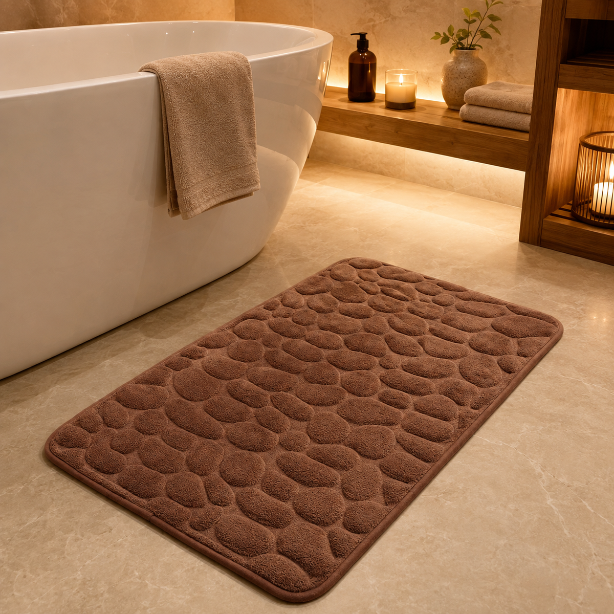 Tapis de bain - Pebble