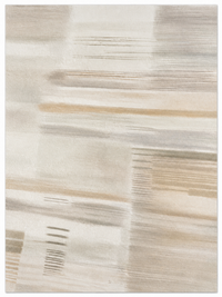 Tapis Moderne Design Beige Sable - Alya