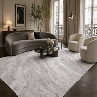 Tapis Modern Design Gris Perle et Beige - Marbella