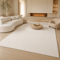 Tapis Uni Ivoire - Lys