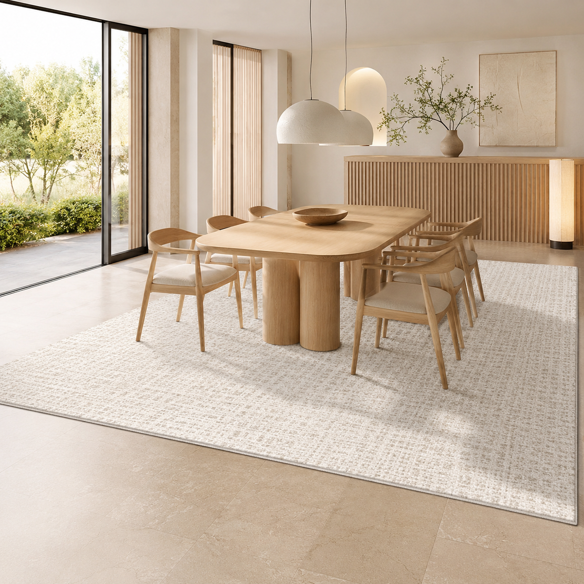 Tapis Scandinave Beige - Lino