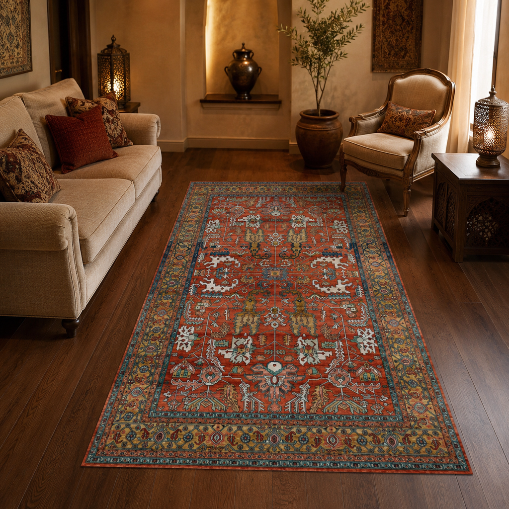 Tapis Oriental Rouge - Zayn