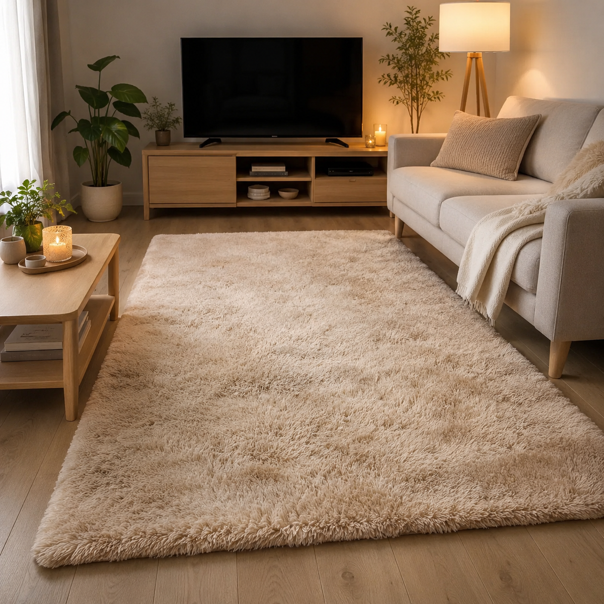 Tapis Shaggy / Poils Long - Éden