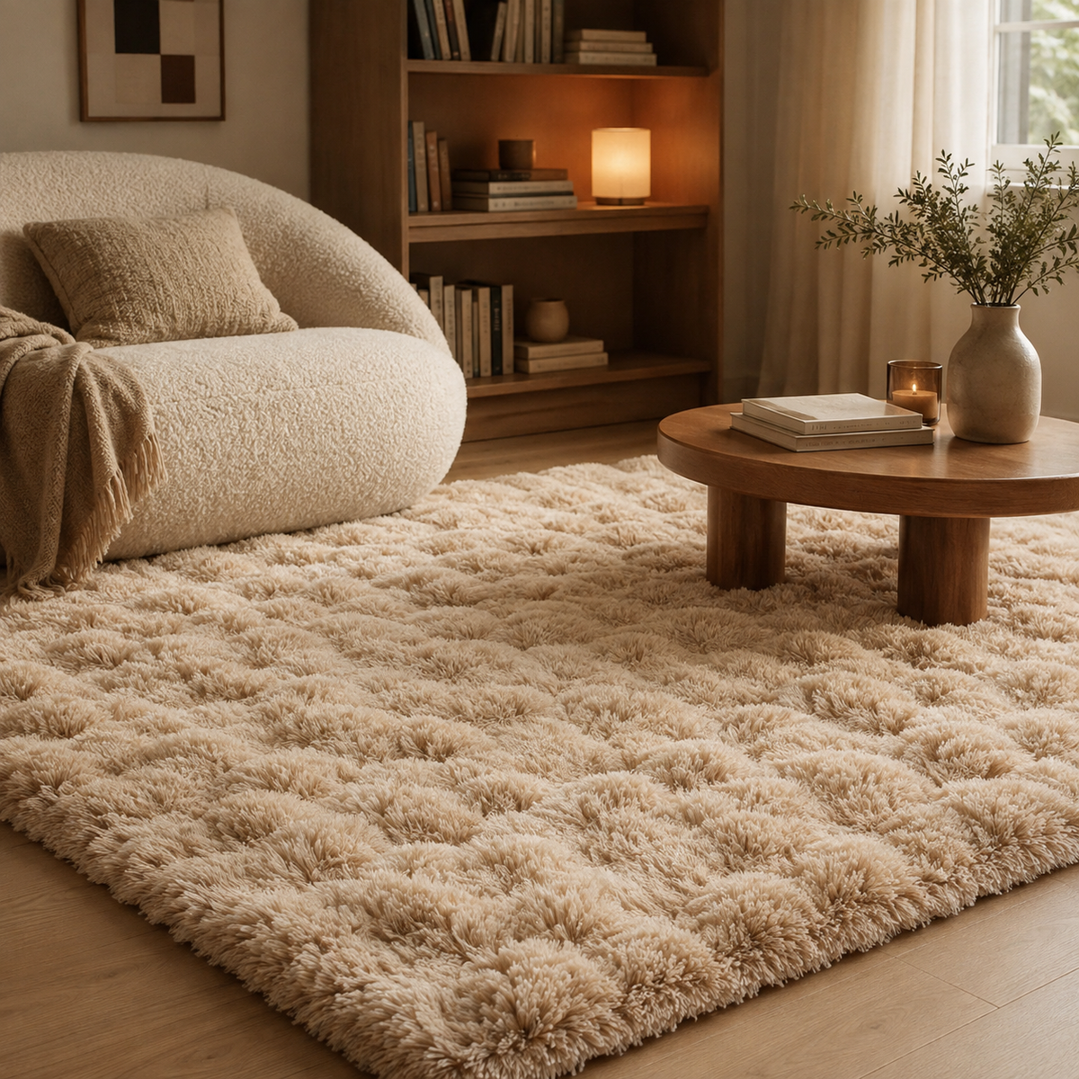 Tapis Shaggy / Poils long - Naya