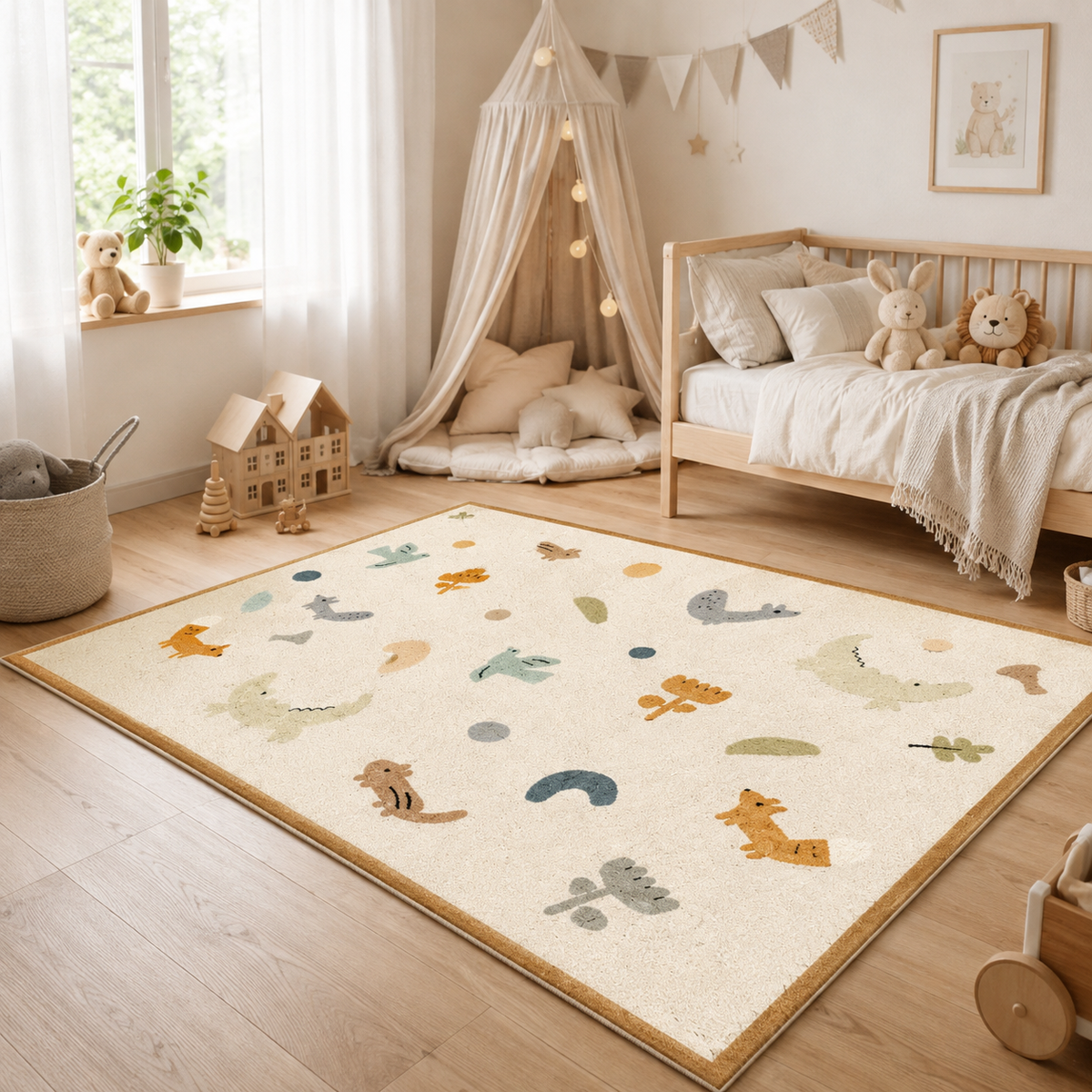 Tapis Enfant Crème - Cosy