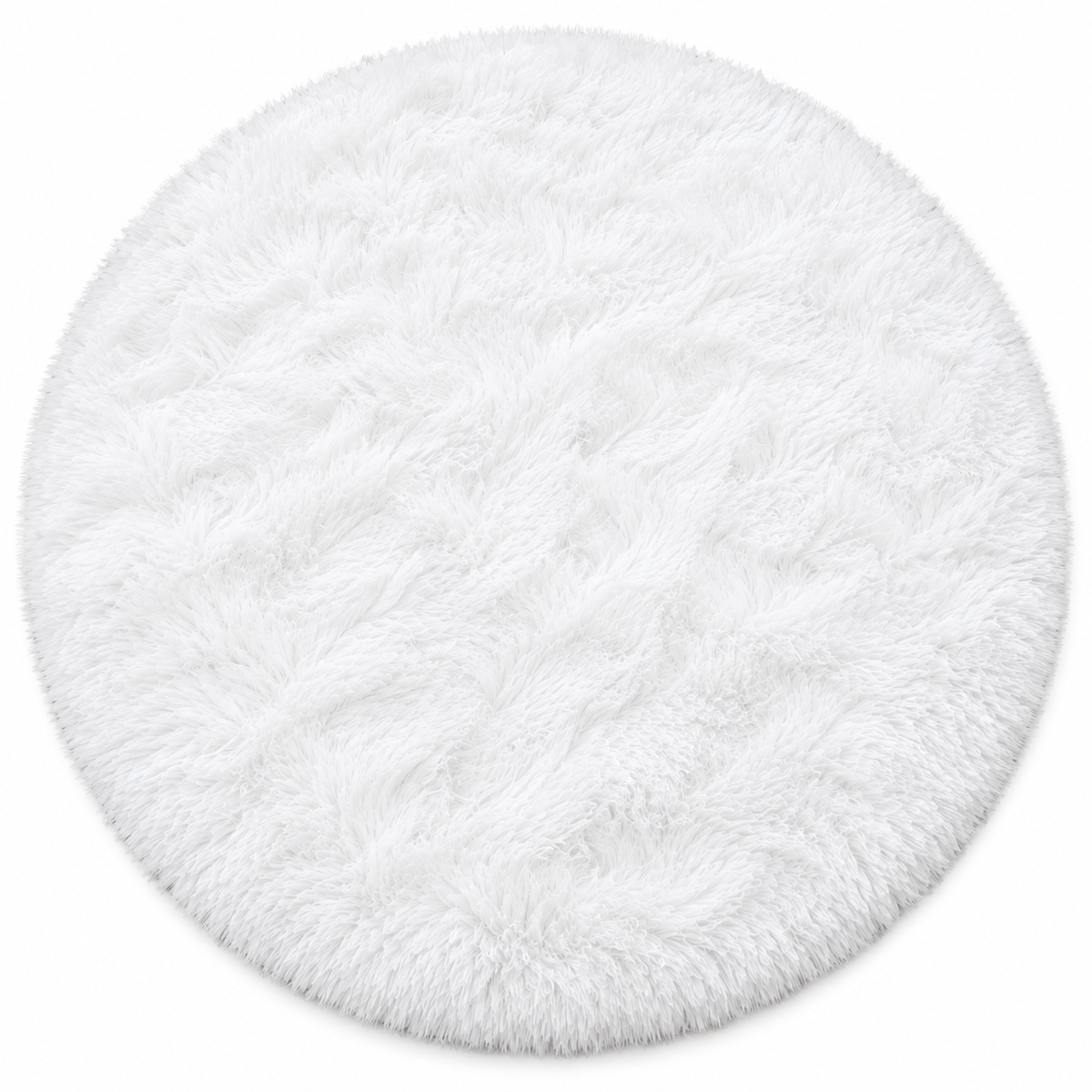 Tapis Shaggy / Poils long Rond - Noma – vue 3