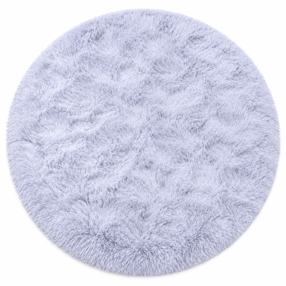 Tapis Shaggy / Poils long Rond - Noma – vue 4