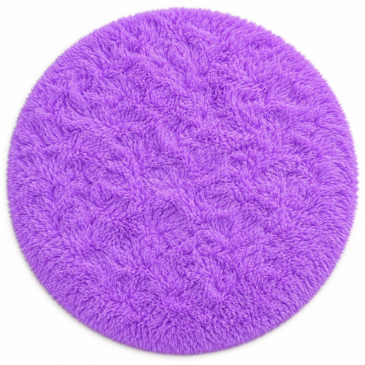 Tapis Shaggy / Poils long Rond - Noma