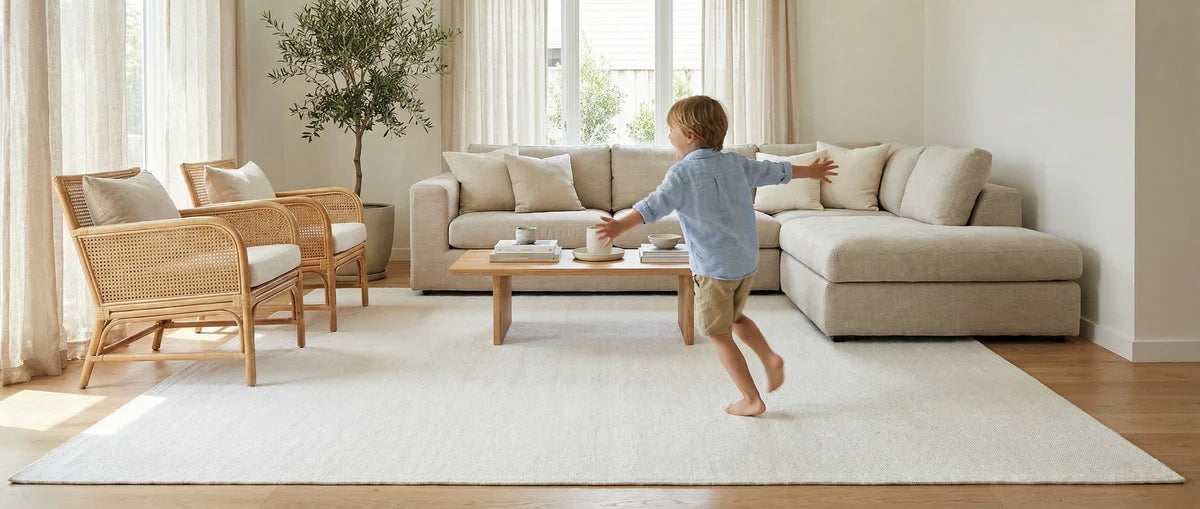 Le tapis qui passe en machine
