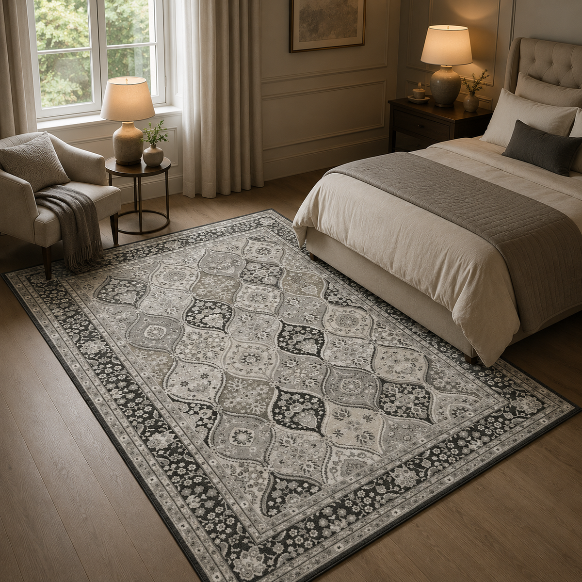 Tapis Oriental Gris - Azad